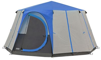 科尔曼八角形蓝色帐篷2022