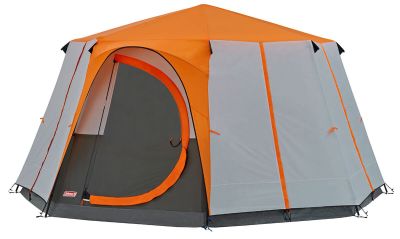 科尔曼八角形8橙色帐篷2022