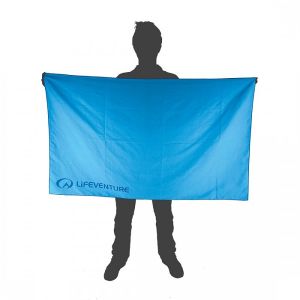 救生活软纤维蓝色毛巾 - 巨型