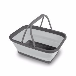 康帕阿胶psible Washing Bowl/Basket Medium - Grey