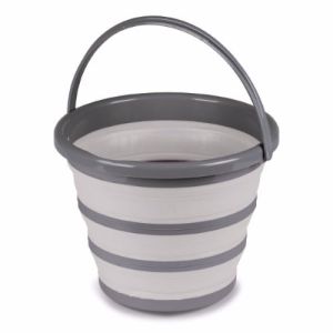 坎帕10L Collapsible Bucket - Grey