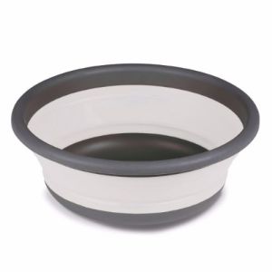 坎帕Collapsible Round Washing Bowl Large - Grey