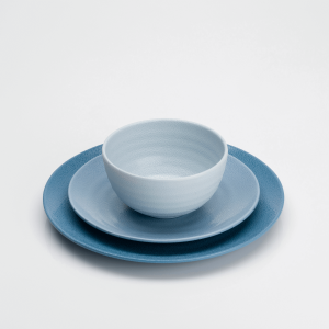 FlamefieldShades of Blue 12 piece Melamine Set