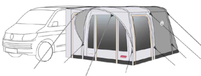 Coleman Journeymaster Pro M Driveaway Awning 2022