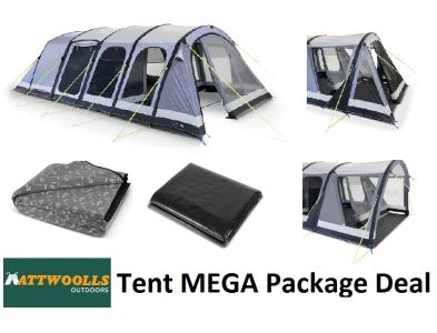 Kampa Dometic Studland 6 Air Pro Tent MEGA Package Deal 2020