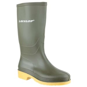 Dunlop Green Wellington Boot - Junior