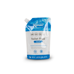 Kampa Eco Blue Toilet Fluid Pouch 1L  - Spearmint