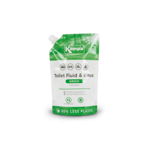 Kampa Eco绿色盥洗液和冲洗袋1L-松木