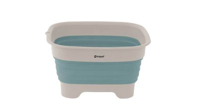 Outwell Collaps Wash Bowl With Drain - Classic Blue
