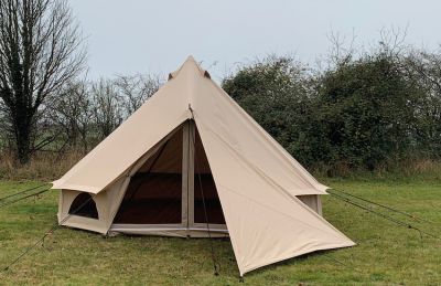 寻求Bell Tent Triangle Tarp / Side Panel