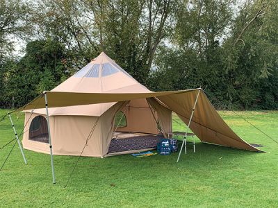 Quest Bell Tent Extra Large Tarp / Sun Canopy