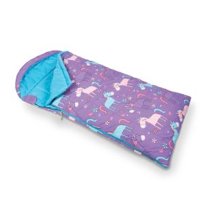 坎帕Children's Sleeping Bag - Unicorns