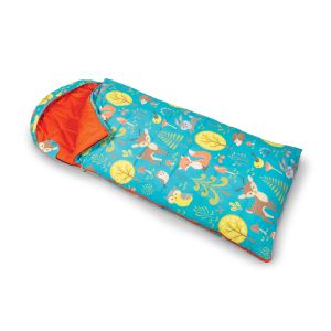 坎帕Children's Sleeping Bag - Woodland Creatures