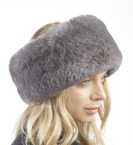 Wide Fur Headband