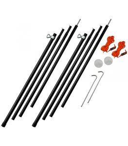 Vango Adjustable Steel King Pole Set 180cm-220cm