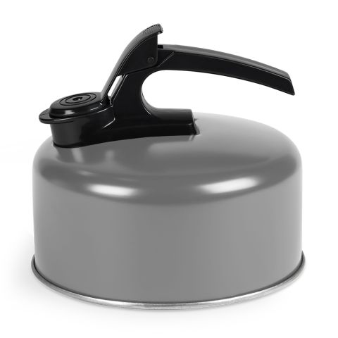 Kampa Billy 2 Whistling Kettle - Fog Grey