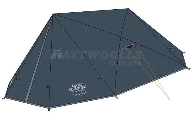 Vango经典即时300Tent2024-深蓝