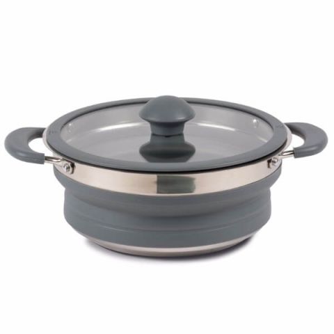 康帕Collapsible Saucepan 1.5L - Grey