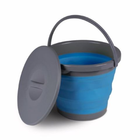坎帕5升桶与盖子-蓝色