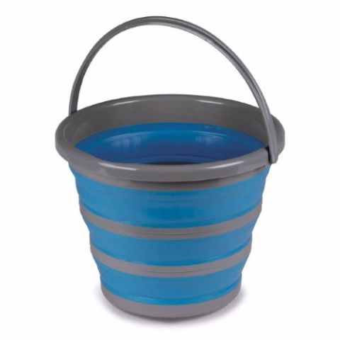 Kampa 10L Collapsible Bucket - Blue