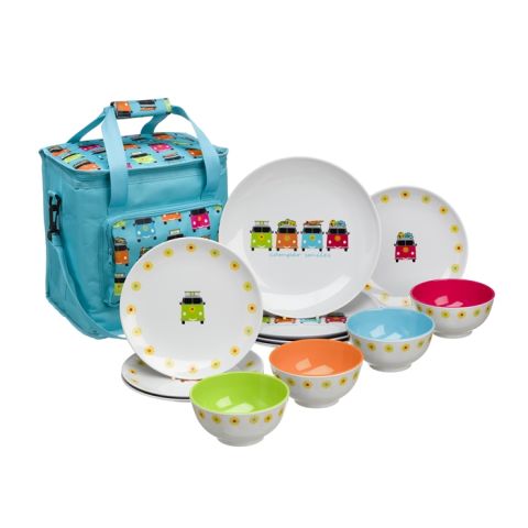 Camper Smiles 12 piece Set with Cool Bag