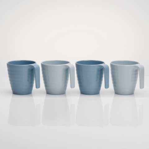 Flamefield Shades of Blue Mug Set