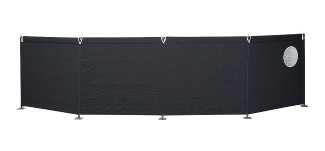 伊莎贝拉灰色4 Sided Windscreen
