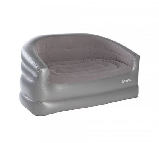 弗吉尼亚州ngo Inflatable Flocked Sofa - Grey