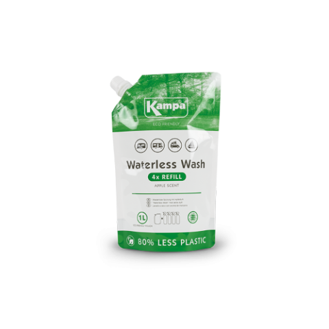 Kampa Eco Waterless Wash 1L Refill - Apple