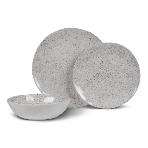 Kampa Melamine Set - Natural Stone