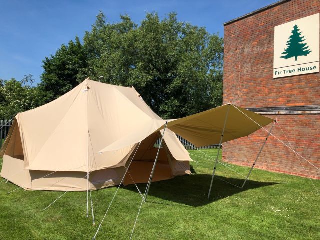 Quest Bell帐篷大型防水布/遮阳篷